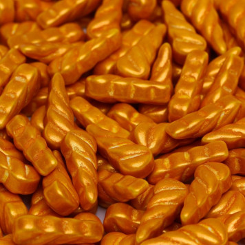 Посыпка кондитерская объемная 3D "Единороги золотые", 50г