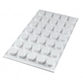 Форма силиконовая 2513 "MRound" Микро Круги, 35 ячеек (копия Китай)