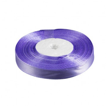 Лента атласная Темно-лавандовая (86) 10 мм, 30 метров ЦНП
