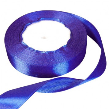 Лента атласная Синяя (40) 20 мм, 30 метров