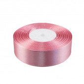 Лента атласная Розовая (66) 10 мм, 30 метров