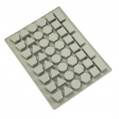 Форма силиконовая "Геометрия" 16*12 см для шоколада