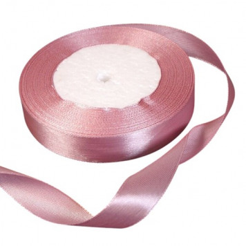 Лента атласная Пыльная роза (135) 20 мм, 30 метров