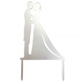 Топпер / Пара3  / акрил  зеркальный серебро