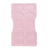 Форма для шоколада и конфет «Рамочка», 10 ячеек, 20×12×2,5 см