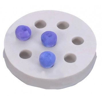 Молд силикон "Черника" 8 предметов 1,4х7,4х7,4 см