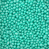 Посыпка Шарики жемчуг бирюзовый 4-6мм, 50гр