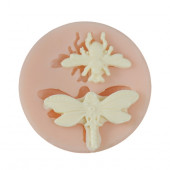 Молд "Насекомые" 4х2,5 см; 3х2,2 см  МИКС