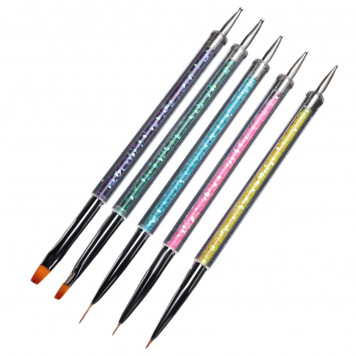 Набор кондитерских кисточек для декорирования 5 шт,