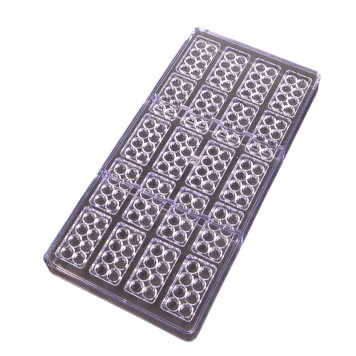 Форма для шоколада (поликарбонат) ЛЕГО, Bake ware, 20 ячеек