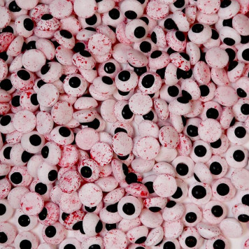 Посыпка кондитерская 3D "Глаза кровавые большие 18 мм", 50г