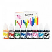 Набор гелевых пищевых красителей Тортомания 10 мл, 8 цветов