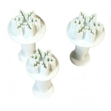 Плунжеры "Мини-снежинка", набор 3 шт.