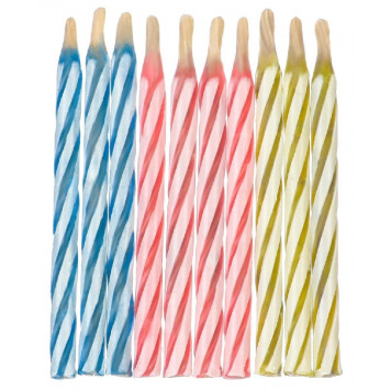 Свечи незадуваемые в торт, Тачки, 10 шт.