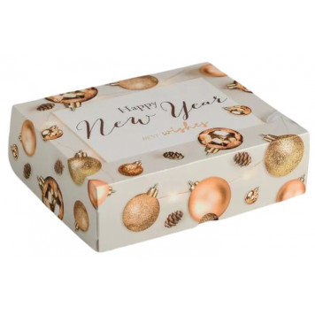 Упаковка для кондитерских изделий «Happy new Year», 20 × 17 × 6 см 5155343