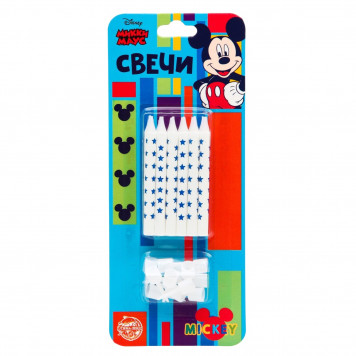Набор свечей для торта, Микки Маус
