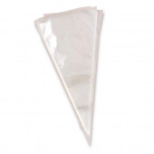 Конусные пакетики 18*37см со стяжками, 100шт