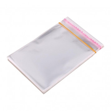 Пакетики 12*15 на липкой ленте, 100шт