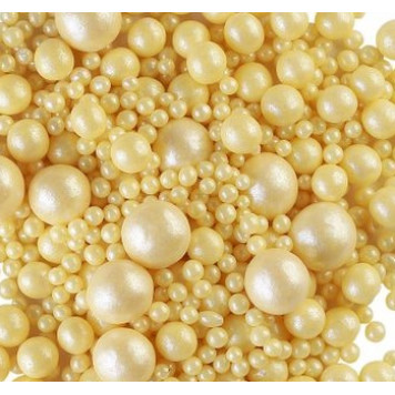 Посыпки рисовые Желтый микс, 100г