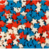 Посыпки Звезды Красно-бело-голубые, 50г