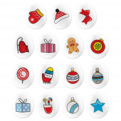 Мини-медальоны Рождество, 65г