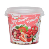 Драже со вкусои клубники и сливок, 50г