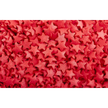 Посыпки Звезды красные, 50г