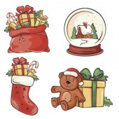 Набор топперов Новогодний нг63