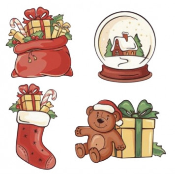 Набор топперов Новогодний нг63