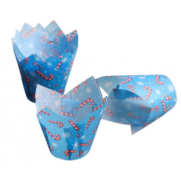 Форма бумажная "Тюльпан", леденцы, 5 х 8 см