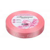 Лента атласная 15мм*25±1ярд(23м±1м) Forever Love розовый АУ