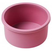 Форма для выпечки «Круг», 12,7×12,7×7 см, цвет сиреневый