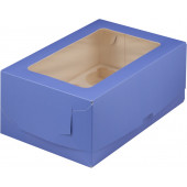 Коробка 6 капкейков 23*16*10 Лаванда