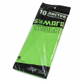 Бумага тишью зеленое яблоко 50*66см, 10 листов