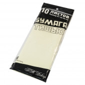 Бумага тишью слоновая кость 50*66см, 10 листов