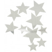 Набор топперов Звезды акрил серебро зн010