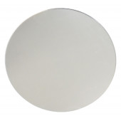 Бенто-топпер / Круг 14см / акрил зеркальный серебро