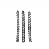 Свечи для торта, серебряные, 16 шт., 6,5 х 0,5 см 6033110