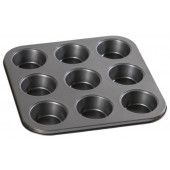 Форма для выпечки с а/п покрытием 26,5х26,5х3 см Доляна 9 ячеек