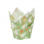 Форма для выпечки "Тюльпан", Кролики, 5 х 8 см