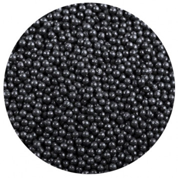 Посыпка Шарики черные 1мм, 50г