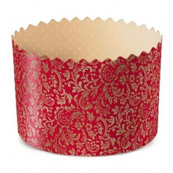 Форма для кулича бум. 110*85 Красная