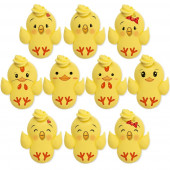 Медальоны фигурки сахарные Цыпленок Цыпа, 7шт