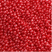 Посыпки рисовые Красные 2-5мм, 100гр