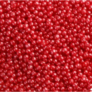Посыпки рисовые Красные 2-5мм, 100гр
