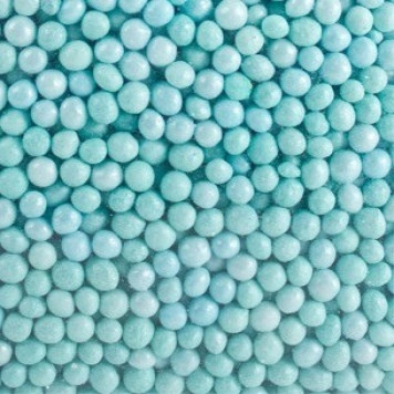 Посыпка Шарики Жемчуг голубой 4-6мм, 50гр