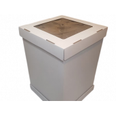 Коробка 34*34*45 с окном