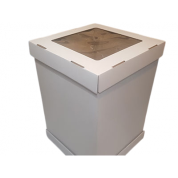 Коробка 34*34*45 с окном