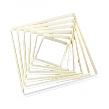 Вырубки для пряника Квадратики, 6шт