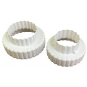 Вырубки для пряника Круги волнистые, 3шт